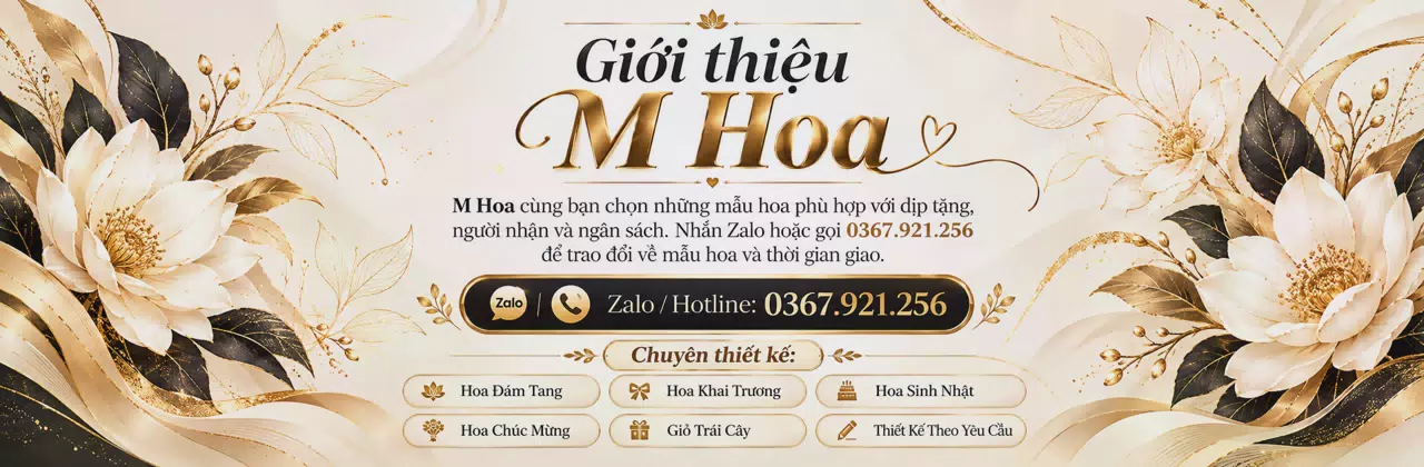 Ảnh bìa Shop hoa tươi Xã Tề Lỗ Phú Thọ - Cùng bạn gửi lời cảm ơn